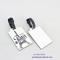 Blank 3mm thick wooden personal logo printable luggage tags thumbnail image