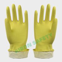 dip flocklined household rubber glove thumbnail image