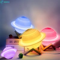 Rechargeable APP Control 3D Saturn Lamp China Best Price Original Manufacture thumbnail image