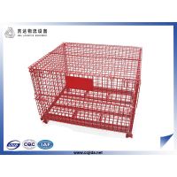 800*600*640MM large galvanized heavy metal wire mesh storage cage for racking thumbnail image