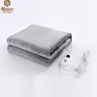 Soft Flannel electric under blanket with 3 settings controller and timer thumbnail image