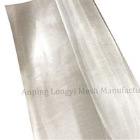 Electronic Industry 99.99% pure silver woven wire mesh fabric thumbnail image