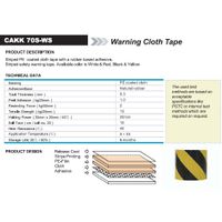 Warning Cloth Tape (CAKK 70S-WS) thumbnail image