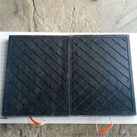 plastic outrigger pad uhmwpe base plate for crane outrigger pad and anti-slip road protection mat thumbnail image
