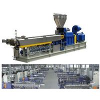 Twin screw extruder line for fill masterbatch pelletizing thumbnail image