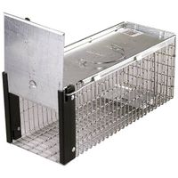 One door Spring loaded chipmunks mice & rats trap cage—need bait thumbnail image