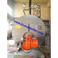 3 ton 200 bhp 3000kg industrial gas oil fired steam boiler for Garment washing and ironing industry thumbnail image