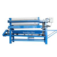 Filter press with conveyor belt device thumbnail image