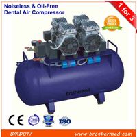 Noiseless & Oil-Free Dental Air Compressor 1 for 3 thumbnail image