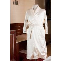White silk hotel unisex bathrobe thumbnail image
