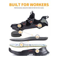 young fashion flywoven mesh upper safety shoes 811 thumbnail image