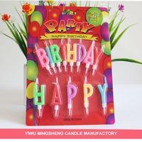 Birthday happy letter candle thumbnail image