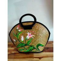 Hot Selling Women Shoulder Bag Straw Tote Bags Summer Beach bag, Water Hyacinth Bag thumbnail image