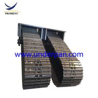 35 ton Mobile crusher crawler steel track undercarriage with rubber pads thumbnail image
