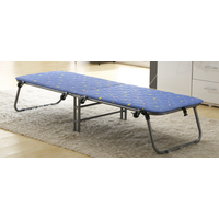 folding cot bed with wheels thumbnail image