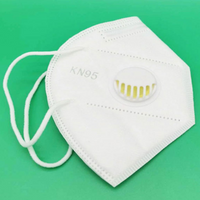 Anti Pm 2.5 Dust proof Disposable KN95 N95 Face Mask Respirator with valve thumbnail image