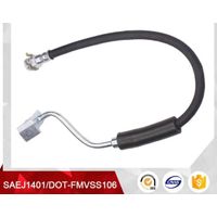black Hydraulic epdm rubber brake hose 3.2mm x 7.5mm 1/8 Dot Sae j1401 rubber hose thumbnail image