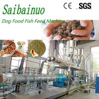 Big capacity floating fish feed Production Line Pet Dog Food Making Machine thumbnail image