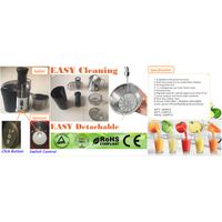 Power Juicer,fruit & vegetables are WITHOUT slicing,capacity 1.0L juice cup thumbnail image
