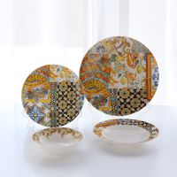 wholesale porcelain dinner plate original design dinnerware sets factory ceramic plates with decale thumbnail image