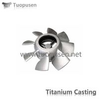 Titanium precision casting C5 Titanium impeller thumbnail image