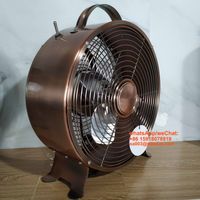 12" inch metal vintage table fan/desk fan/box fan with handle held/ventilador thumbnail image