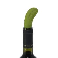 Creation Design Cucumber Shaped Silicone Wine Bottle Stopper thumbnail image
