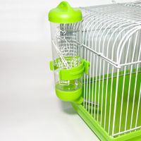 125ml plastic pet drinking bottle small animals stainless steel feeding tunnel pet water feeder bowl thumbnail image