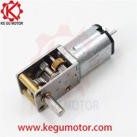 worm gear motor 12mm 6v 12v 24v for Valve and RC toy 60g.cm 150rpm N10 N20 N30 worm gear motor thumbnail image