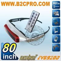 80"video glasses with AV connection thumbnail image