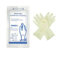 disposable surgical latex gloves used in Hospotall thumbnail image
