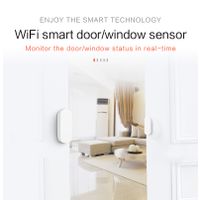 Enerna IoTech WiFi Smart Home Guard Voice Control Door Windows Magnetic Contact Detector thumbnail image