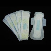 Ultra-thin nightuse 285mm Blue chips soft cotton sanitary napkin thumbnail image