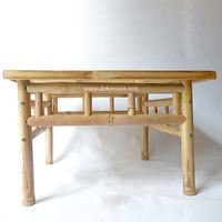 Coffee Table for Living Room, Bamboo Knockdown - Bamboo Furniture thumbnail image