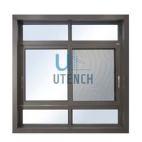 Utench industry reflected glass aluminum sliding windows thumbnail image