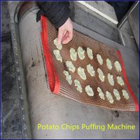 sliced potato/potato chips dryer sterilizer/baking/roasting/puffing machine thumbnail image