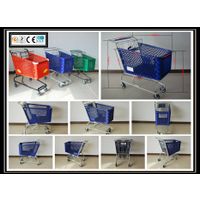 hot product plastic shopping trolley / groceries plastic shopping carts (Plastic Trolley YRD-S180L)) thumbnail image