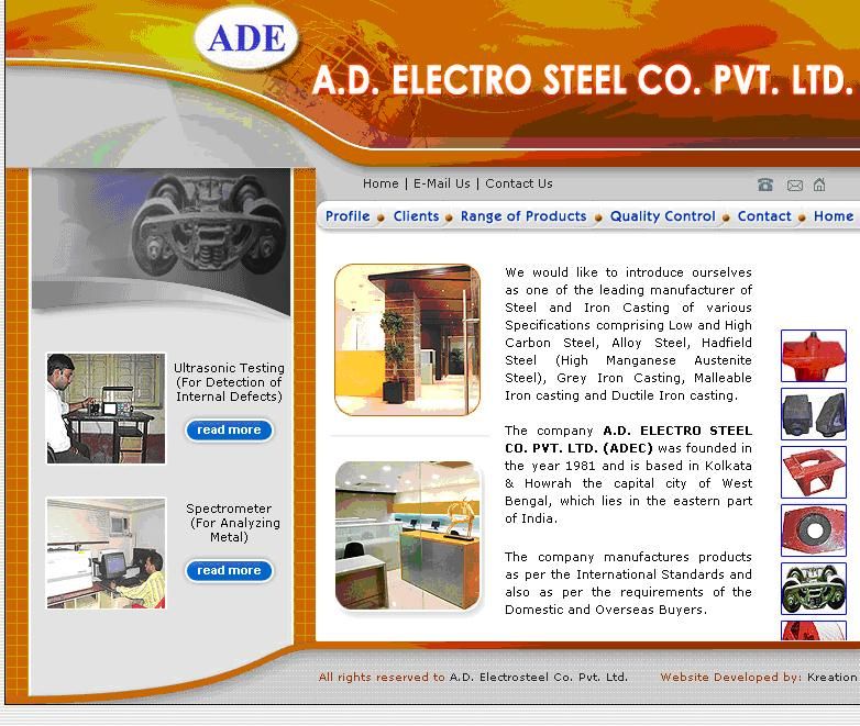 A.D.ELECTROSTEEL Co Pvt.Ltd logo