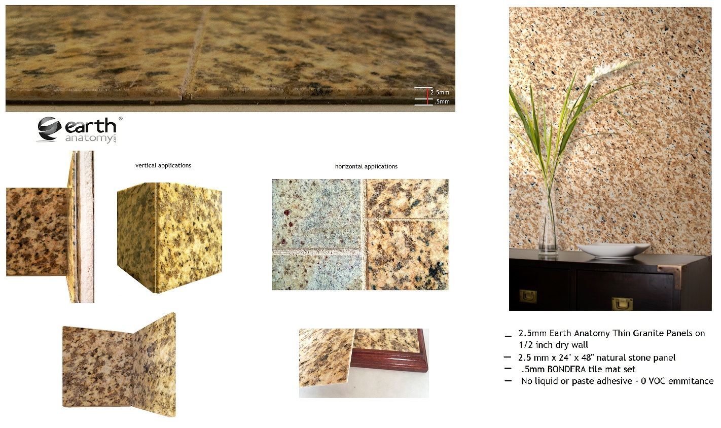 Grizzly Partners, LLC Home Of EARTH ANATOMY ULTRA THIN GRANITE Main Image